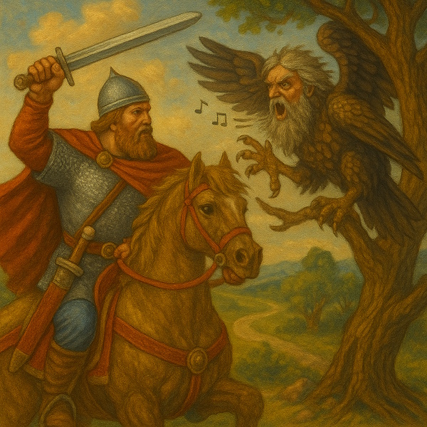 Ilya Muromets fighting Nightingale